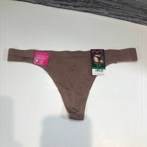 MAIDENFORM Blush Purple Seamless Thong size Large NWT